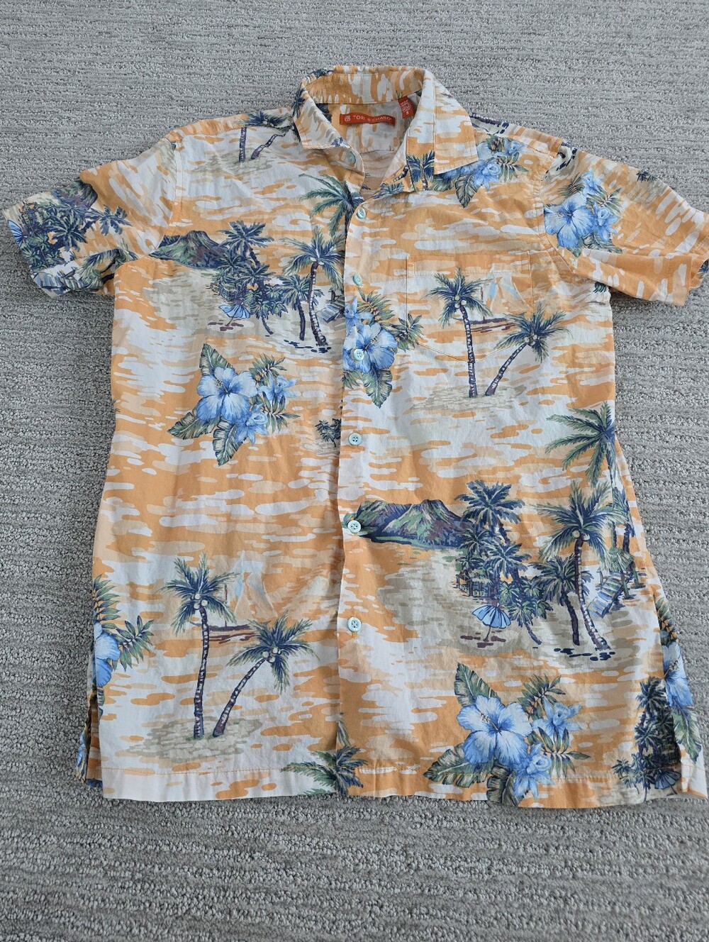 Tori Richard Vintage Tropical Hawaiian Camp Shirt Msrp $128